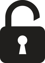 Unlocked Padlock Icon