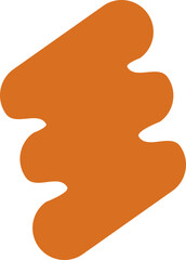 Flower Silhouette Abstract Geometric Shapes Decoration