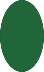 Oval Circle Abstract Geometric Shapes Decoration