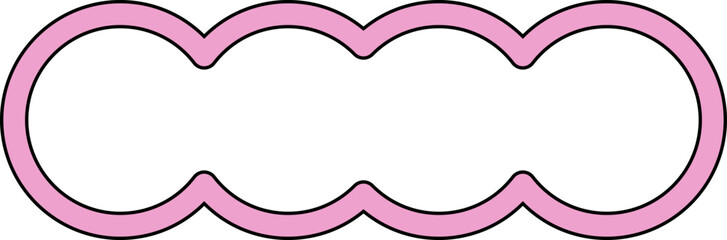 Lined Colorful Abstract Geometric Shapes