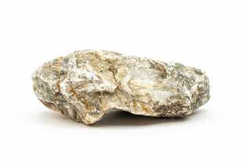 rock stone isolated on white background.