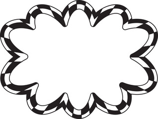 Candy Cane Pattern Abstract Geometric Shapes