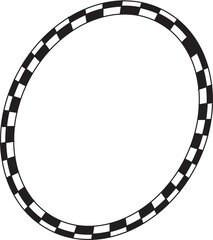 Fototapeta premium Candy Cane Pattern Circle Abstract Geometric Shapes