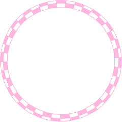 Candy Cane Pattern Circle Abstract Geometric Shapes