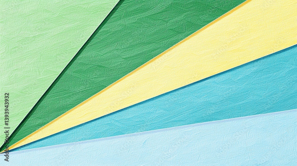 Canvas Prints vibrant abstract composition of textured geometric shapes and colors