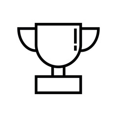 trophy icon symbol vector