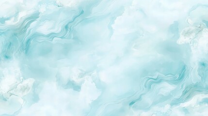Soft Blue Abstract Background with Gentle Waves and Clouds in a Peaceful Artistic Style