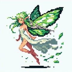 Obraz premium Pixel Fairy Modern Design Suitable for Modern Decor