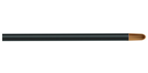 Realistic Makeup Brush Vector Illustration.	