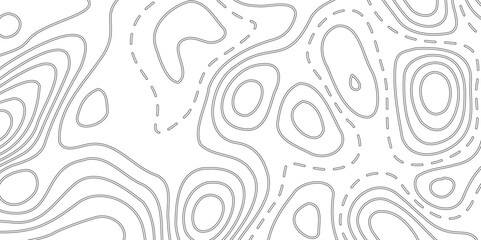 Modern Abstract Illustration Showcasing Continuous Topographic Contour Lines in a Seamless Grid Layout, Evoking the Texture of Mountain Relief and Elevation Changes in a Stylized Geographical Map Form