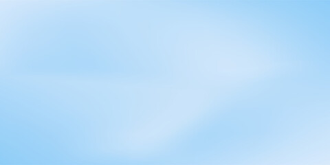 Aesthetic clear blue sky set. Summer season blue pastel colored vertical vector banner. Blurred sky gradient art background