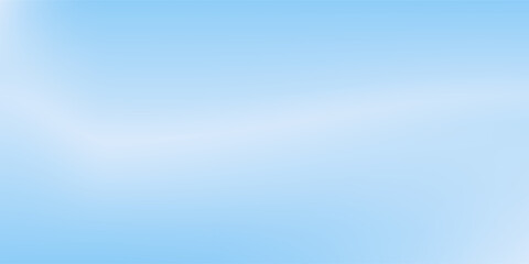 Aesthetic clear blue sky set. Summer season blue pastel colored vertical vector banner. Blurred sky gradient art background