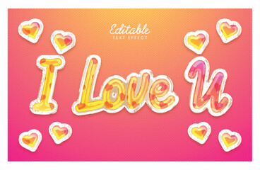 Editable Valentine's 