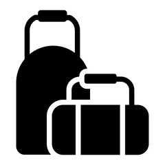 Luggage Solid Icon