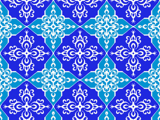 pattern batik flower damask ethnic boho ikat texture tribal geometric background