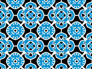pattern batik flower damask ethnic boho ikat texture tribal geometric background