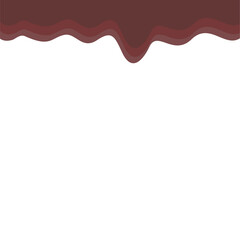 Dark Brown Melting Banner Top Page