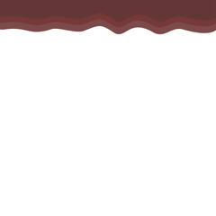 Dark Brown Melting Banner Top Page