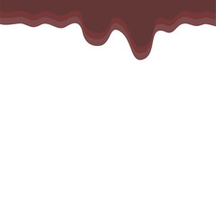 Dark Brown Melting Banner Top Page
