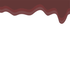 Dark Brown Melting Banner Top Page