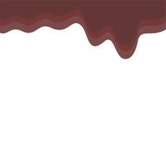Dark Brown Melting Banner Top Page