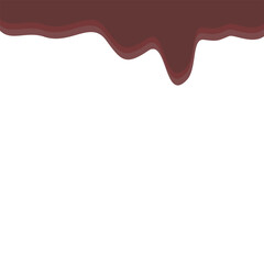 Dark Brown Melting Banner Top Page