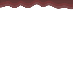 Dark Brown Melting Banner Top Page