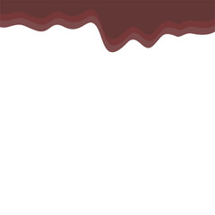 Dark Brown Melting Banner Top Page