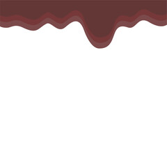 Dark Brown Melting Banner Top Page
