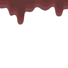 Dark Brown Melting Banner Top Page