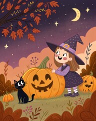 halloween illustration vector 