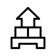 Box Icon Vector Symbol Design Illustration