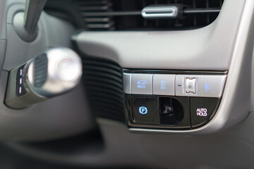 Side Panel with DNR Dial and Driver Assistance Controls