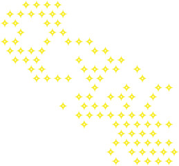 Glitter gold ornament corner border