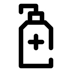 medical dashed line icon