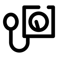 medical dashed line icon