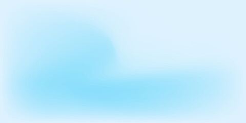 Aesthetic clear blue sky set. Summer season blue pastel colored vertical vector banner. Blurred sky gradient background. Simple soft light backdrop