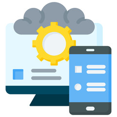 Digital Platform Icon