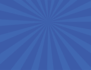blue sun rays background abstract