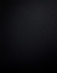 Realistic Black Paper Texture Background with Soft Matte Finish and Subtle Grain