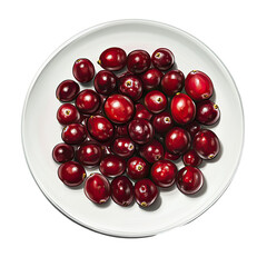 Tangy Cranberry Sauce on transparent background