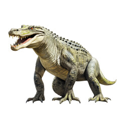 Fierce Crocodile Image on transparent background