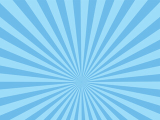Abstract blue sun rays sunburst backdrop background. seamless retro vintage burst sunrise sunbeam element spiral striped illustration sunray template wallpaper design