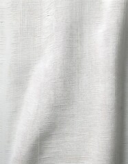 Minimalist Elegant White Linen Texture Featuring Fine Fabric Weave Detail