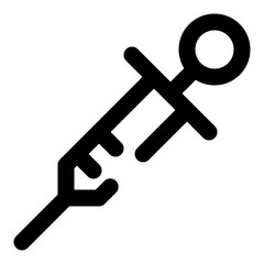 medical dashed line icon