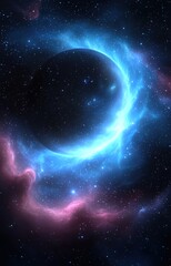 Obraz premium planet with space