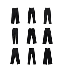pants mockup, cloths mockup, silhouette mockups, mockups, digital, vector mockups, clothes, clothing, fashion, shirt, vector, pants, jacket, jeans, dress, illustration, suit, wear, set, design, style,