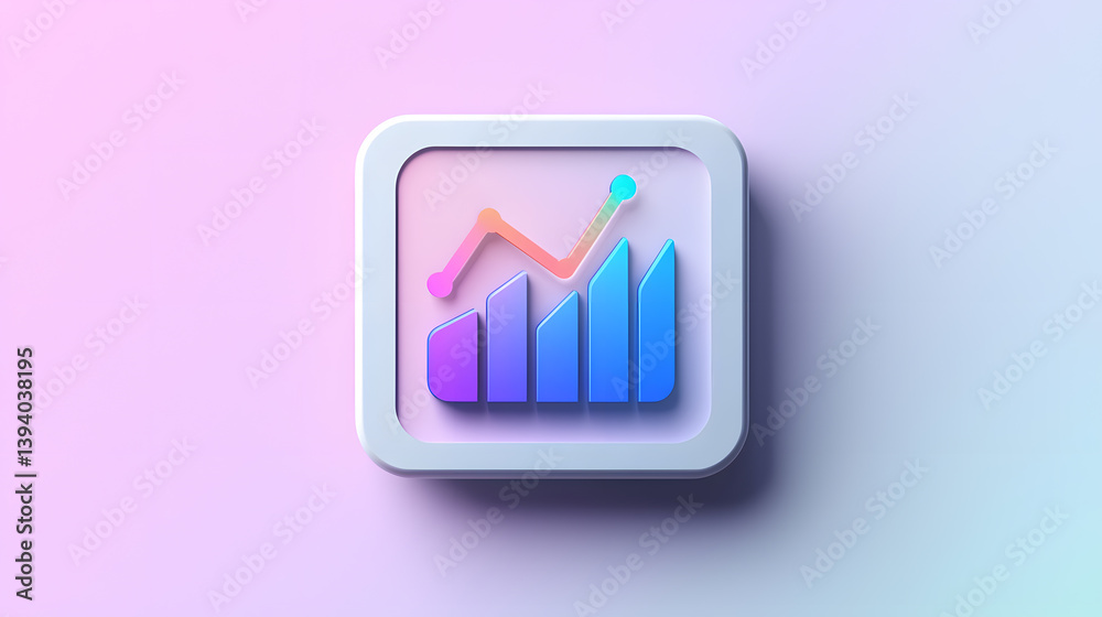 Poster dynamic business analytics dashboard digital workspace ui illustration modern design digital perspec