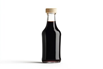 Soy sauce isolated on white background