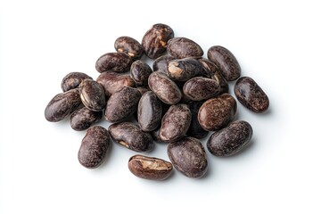 Obraz premium Stink beans isolated on white background